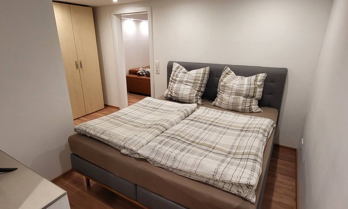 Fuldatal Appartement | Appartement 'Burgstraße' avec terrasse privée, jardin privé et Wi-Fi