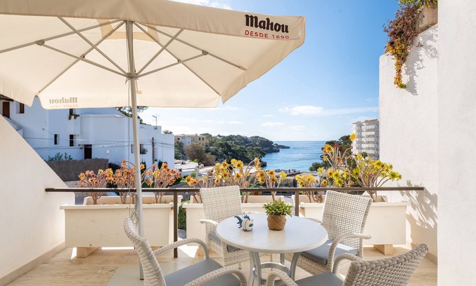 Cala Ferrera Appartement | Appartement 'Caballito De Mar' avec vue sur la mer, Wi-Fi et climatisation