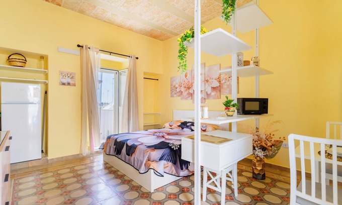 Specchia Appartement | Appartement "Casa Donna Sofia" avec terrasse privée, Wi-Fi et climatisation