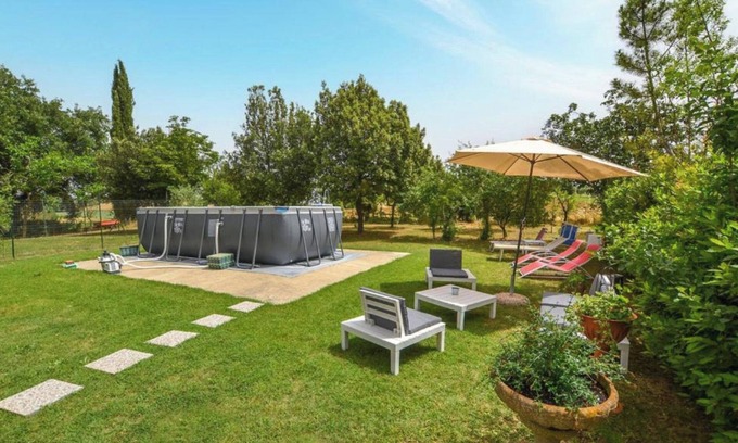 Monte San Savino Appartement | Appartement 'Casa Al Vento' avec piscine privée, Wi-Fi et climatisation.