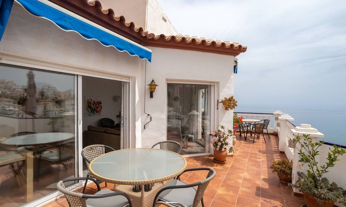 Urbanizacion Ladera del Mar Appartement | Appartement "Casa Sydhavshytten" avec vue sur mer, Wi-Fi et climatisation