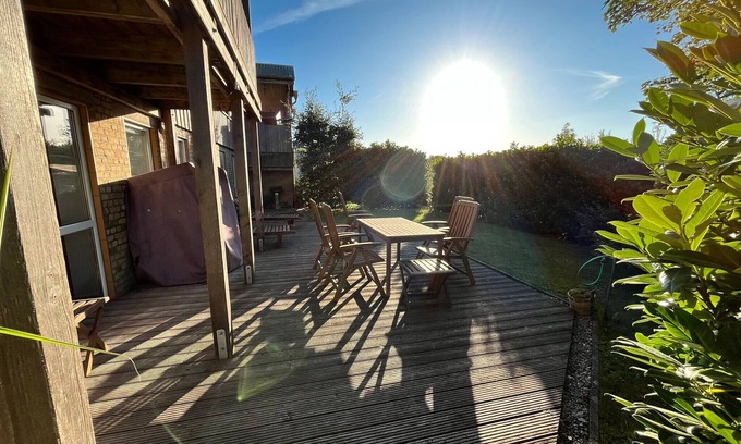 Trondel Appartement | Appartement 'Cattle Barn - Leben Auf Dem Hof' avec vue sur la mer, terrasse privée et Wi-Fi