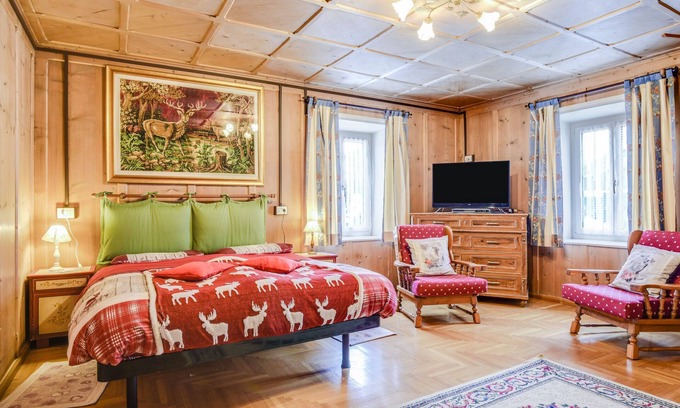 San Giovanni di Fassa Appartement | Appartement 'Ciasa Micelin - Clara' avec vue sur la montagne, jardin partagé et Wi-Fi
