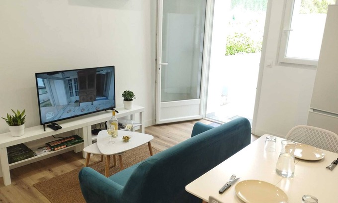 Le Mee-sur-Seine Appartement | Apartment 'Cosy Calme Bord De Seine Jardin' with Wi-Fi