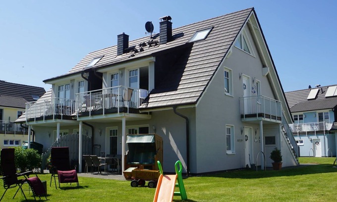 Boergerende-Rethwisch Appartement | Appartement 'Ferienwohnung Baltic Sea' avec terrasse privée, jardin privé et Wi-Fi