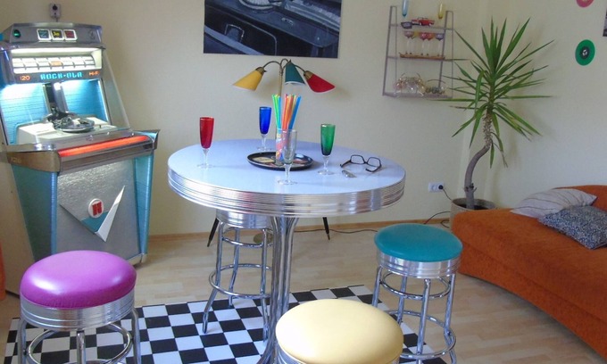 Mernes Appartement | Appartement 'Ferienwohnung Ullrich Im Spessart' avec jardin partagé, balcon et Wi-Fi