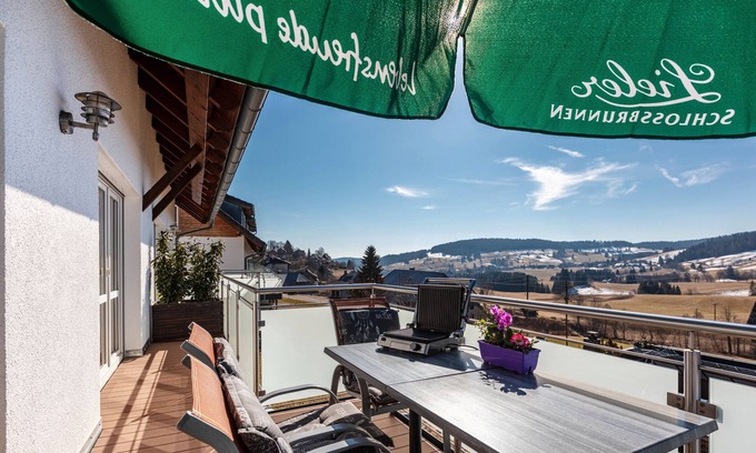 Bernau Appartement | Appartement 'Ferienwohnung Hochtal' avec terrasse privée, balcon et Wi-Fi