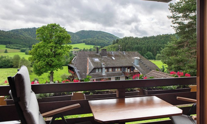 Bernau Appartement | Appartement 'Ferienwohnung Birke' avec vue sur les montagnes, balcon et Wi-Fi