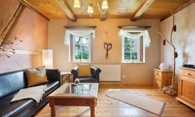 Rathewalde Appartement | Appartement 'Ferienwohnung 'zur Napoleonschanze'' avec terrasse privée, jardin partagé et Wi-Fi