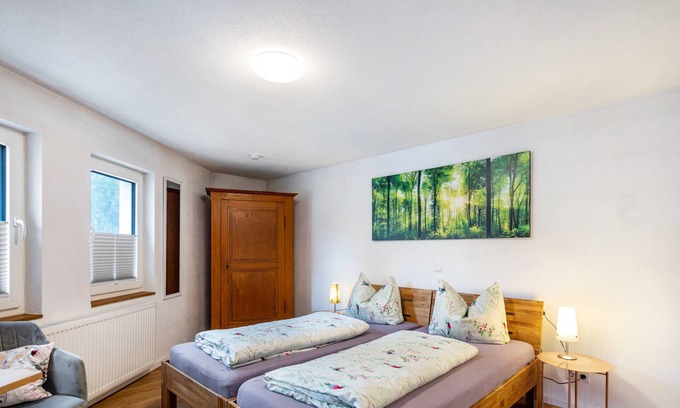 Marjoß Appartement | Appartement "Birke Im Sand 68" avec jardin partagé et Wi-Fi
