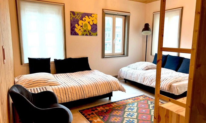 Sulzbach an der Murr Appartement | Appartement 'Blaue Wohnung - Goldenes-Häusle' avec terrasse privée et Wi-Fi