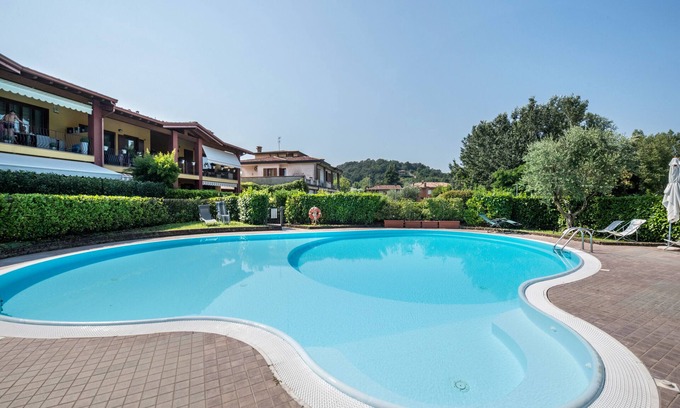 Soiano del Lago Appartement | Appartement 'Dimora Del Lago - Oasi Con Piscina' avec piscine partagée, Wi-Fi et climatisation