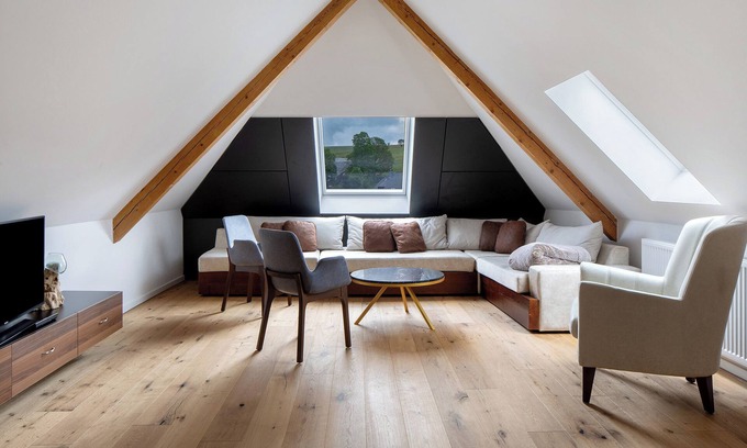 Hofsgrund Appartement | Appartement "Donjeta's Vogelsang" avec vue sur les montagnes, jardin partagé et Wi-Fi