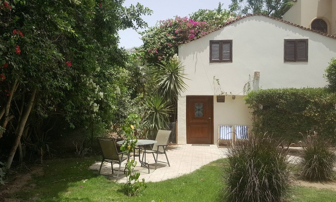 Giza Maison | Appartement duplex avec jardin privé, vue sur les palmiers, à 4 km du Sphinx.