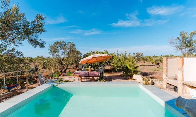 Marina di Mancaversa Appartement | Apartment 'E Case Tu Bertu - Gallipoli' with Private Pool, Private Terrace and Air Conditioning