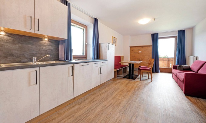 Maranza Appartement | Appartement "Résidence Condor Eidechsspitz" avec vue sur les montagnes, sauna et jardin