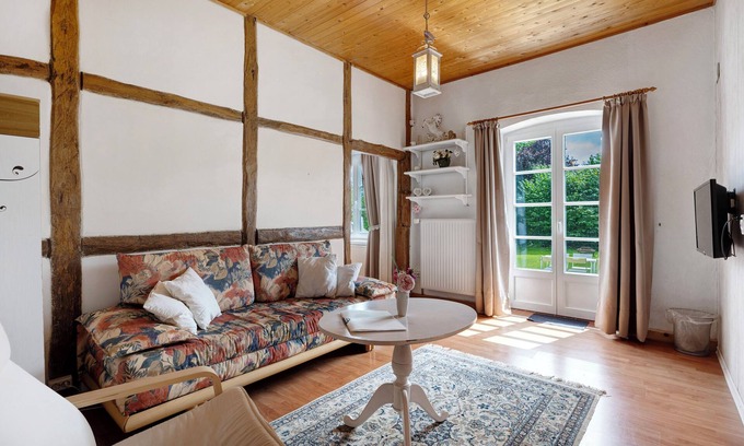 Schlagsdorf Appartement | Appartement "Fachwerkzimmer" avec jardin partagé et Wi-Fi