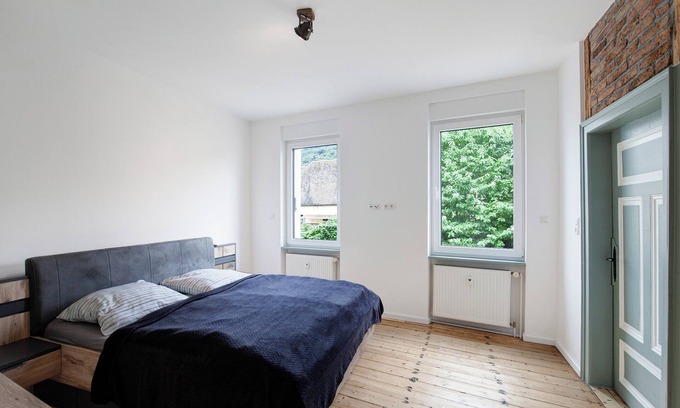Mainz-Bingen Appartement | Appartement 'Ferienwohnung Rheinschlendern' avec terrasse partagée et Wi-Fi