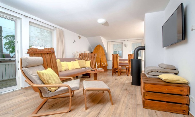 Neuendorf Appartement | Appartement 'Ferienwohnung Heuschober' avec balcon et Wi-Fi