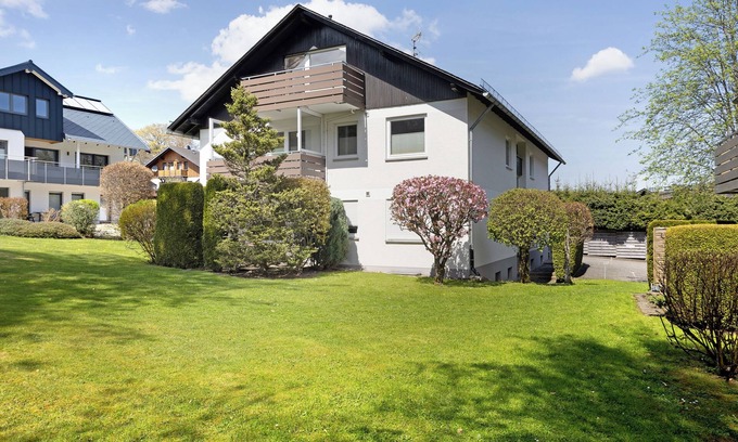 Stryck Appartement | Appartement 'Ferienwohnung Schanze Willingen' avec jardin partagé, balcon et Wi-Fi