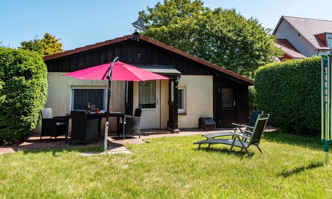 Wangerooge Appartement | Appartement 'Ferienhaus Strandfloh' avec terrasse privée, jardin privé et Wi-Fi