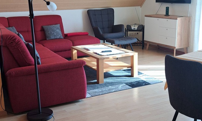 Bad Krozingen Appartement | Appartement 'Ferienwohnung Haus Schmiedeweg -' avec balcon et Wi-Fi