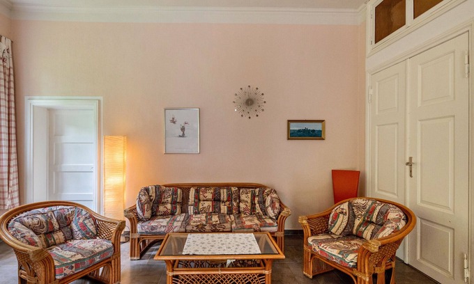 Krakow am See Appartement | Appartement 'Ferienwohnung 10 - Barrierefrei' avec terrasse privée et jardin partagé