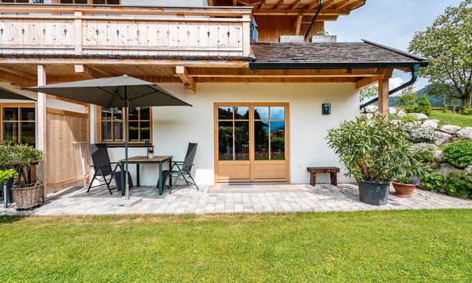 Reit im Winkl Appartement | Appartement "Ferienwohnung Nordic" avec vue sur les montagnes, terrasse privée et Wi-Fi