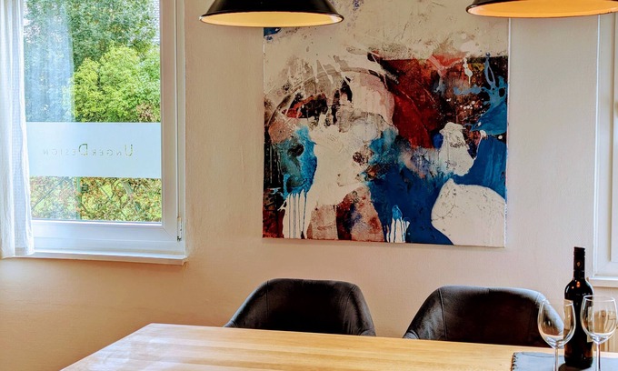 Lichtenstein Appartement | Appartement 'Ferienwohnung Lichtenstein' avec vue sur la montagne, terrasse privée et Wi-Fi