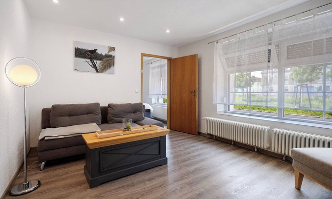 Groskoschen Appartement | Appartement 'Ferienwohnung Zur Kirche' avec jardin partagé et Wi-Fi