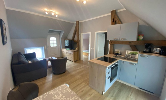 Parsteinsee Appartement | Appartement 'Ferienwohnung 3' avec terrasse partagée et Wi-Fi