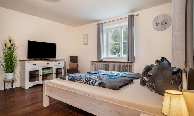 Ravensburg Appartement | Appartement 'Ferienwohnung Mit Balkon' avec jardin partagé, balcon et Wi-Fi