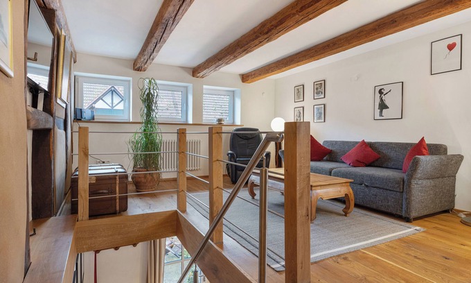 Emmerthal Appartement | Appartement 'Ferienwohnung Fachwerk-Home' avec terrasse privée