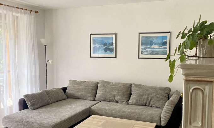 Starnberg Appartement | Appartement "Ferienwohnung Starnberg" avec terrasse privée, jardin partagé et Wi-Fi