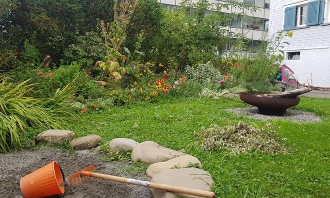 Dornbirn Appartement | Apartment 'Ferienwohnung Am Hatlerbrunnen' with Mountain View, Shared Garden and Wi-Fi