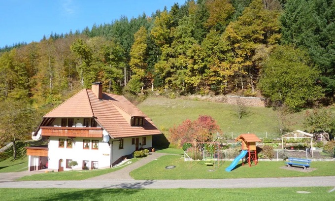 Steinach Appartement | Appartement "Ferienwohnung Moog" avec jardin partagé, balcon et Wi-Fi