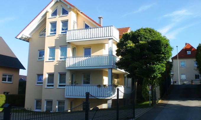 Prohlis Appartement | Appartement 'Ferienwohnung Böhme' avec terrasse privée et Wi-Fi