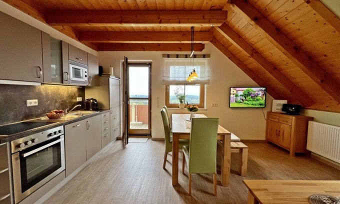 Freiamt Appartement | Appartement 'Ferienwohnung Rosmarin' avec vue sur la montagne, piscine partagée et Wi-Fi