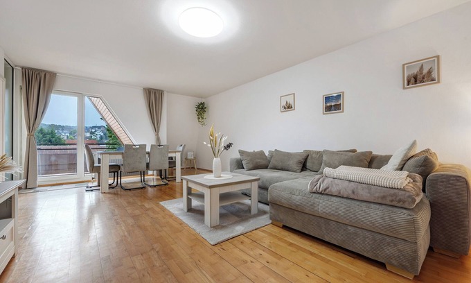 Heessen Appartement | Appartement 'Ferienwohnung Berti' avec balcon et Wi-Fi