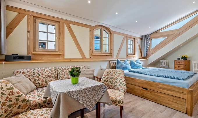 Meissen Appartement | Appartement 'Ferienwohnung 2 - Altstadtidyll' avec terrasse partagée, jardin partagé et Wi-Fi
