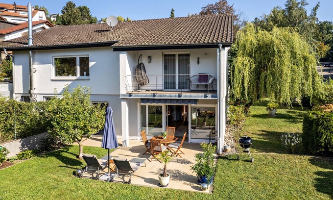 Lahr Appartement | Appartement 'Ferienwohnung Kuckucksnest' avec vue sur les montagnes, terrasse privée et Wi-Fi