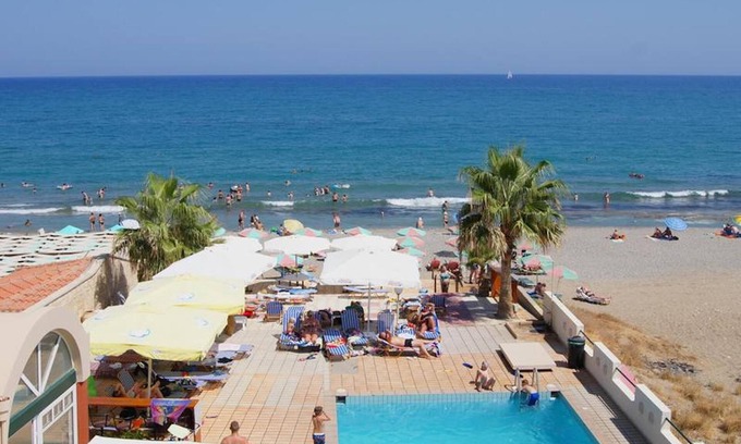 Adelianos Kampos Appartement | Appartement pour 3 personnes, avec piscine, près de la plage