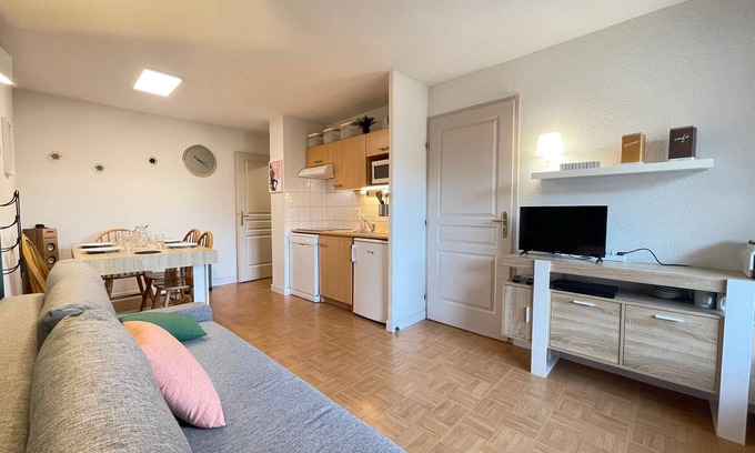 Flumet Appartement | Appartement 6 pers. avec piscine aux pieds des pistes