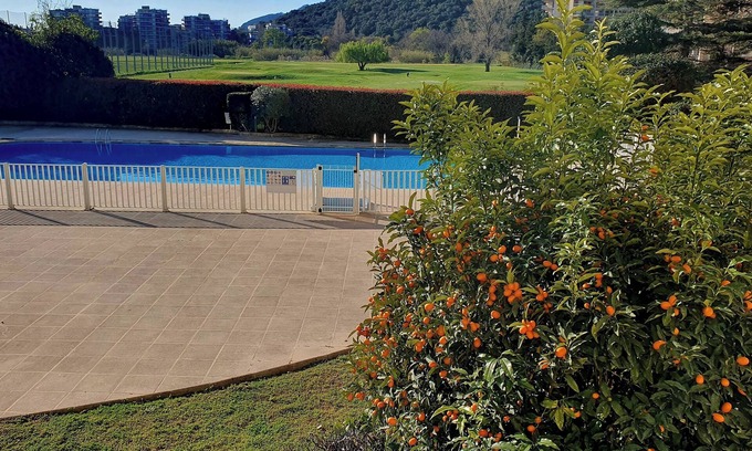 Mandelieu-la-Napoule Beach Appartement | Appartement 2 pers Résidence PISCINE Mandelieu La Napoule Plages 15mn à pieds