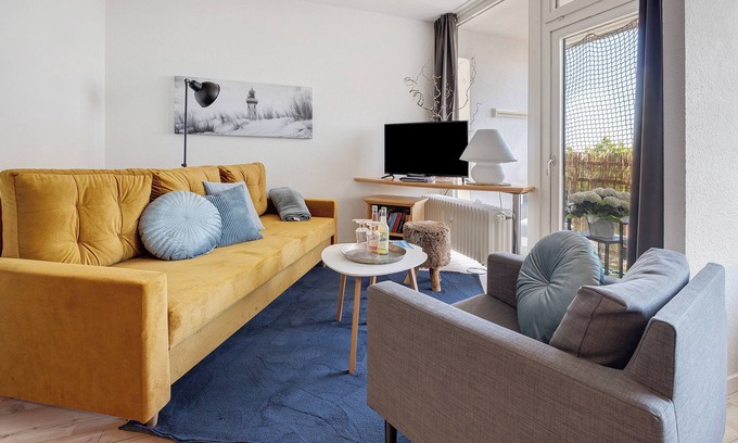 Region Hannover District Appartement | Appartement 'Fräulein Frida - Steinhude' avec balcon et Wi-Fi