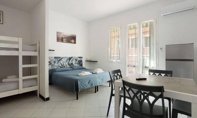 Cinque Terre Appartement | Appartement 'Gaia' avec vue sur mer, balcon et climatisation