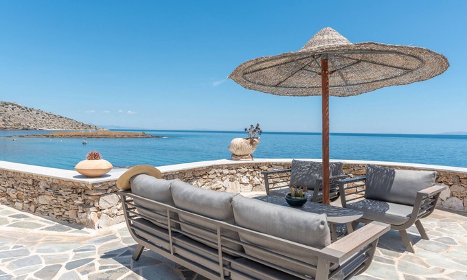 Ormos Agiou Ioannou Appartement | Appartement 'Gabriela' avec balcon, Wi-Fi et climatisation
