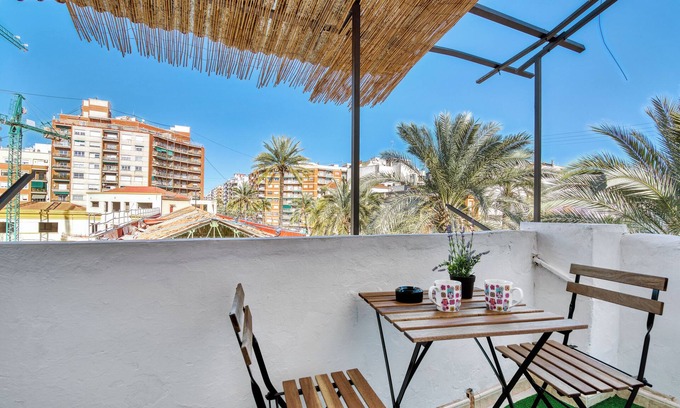Gandia Appartement | Appartement vacances "Gandia Center" 2BR WiFi + Parking