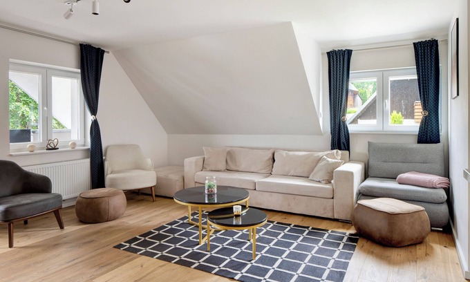 Hofsgrund Appartement | Appartement 'Gentuard's Und Leandro's Weitblick' avec vue sur la montagne, jardin partagé et Wi-Fi