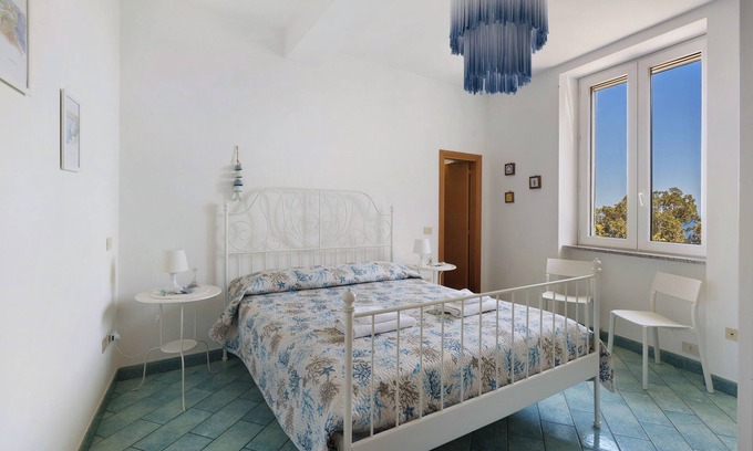 Erchie Appartement | Appartement 'Green Amalfi Coast' avec vue sur la mer, Wi-Fi et climatisation